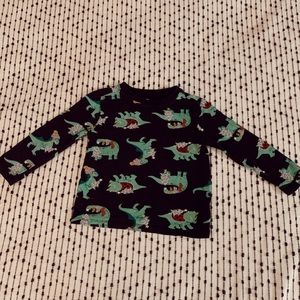 Toddler Christmas Dino Long Sleeve T-shirt